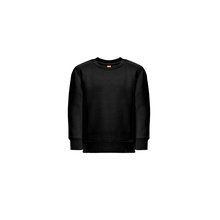 Sudadera Niño 300g Interior Cardado Negro 10