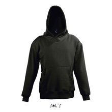 Sudadera Niño Capucha 280g Negro 3Xl