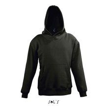 Sudadera Niño Capucha 280g Negro 4 Años