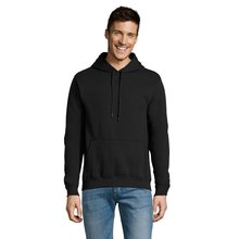 Sudadera Unisex con Capucha Negro L