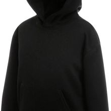 Sudadera clásica capucha niños Black 5/6 Ans
