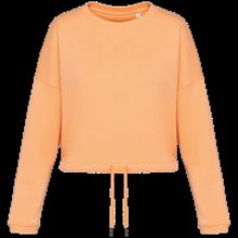 Sudadera algodón orgánico oversize Apricot Xs