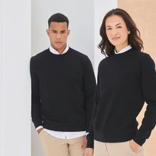 Sudadera unisex eco corte regular Black Xs