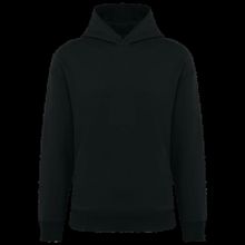 Sudadera oversize algodón orgánico Black Xxs