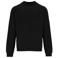 Sudadera Clásica de Algodón Negro Xs