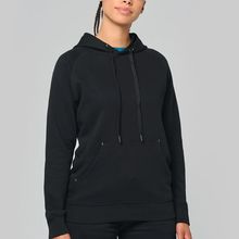 Sudadera con capucha unisex felpa Black Xs