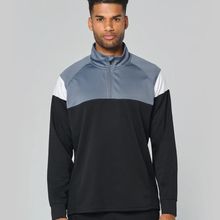 Sudadera de entrenamiento unisex Black / Sporty Grey Xs