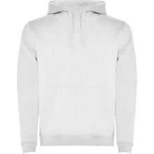Sudadera con Capucha y Bolsillo Canguro Blanco Xs