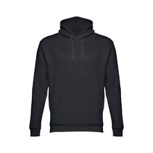 Sudadera Capucha Unisex Bolsillo Marsupial Negro L
