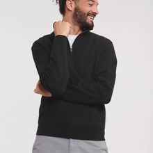 Sudadera cremallera Black Xs