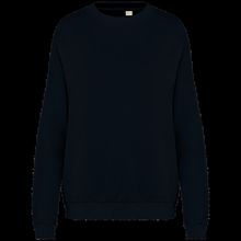 Sudadera oversize algodón orgánico Unisex Washed Black Xs