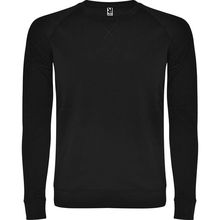 Sudadera básica de algodón Negro S