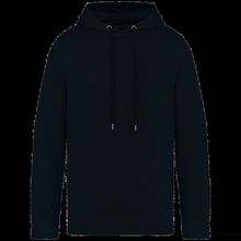Sudadera con capucha algodón orgánico Washed Black Xxs