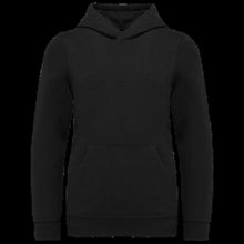 Sudadera básica infantil con capucha Black 4/6 Ans
