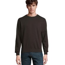 Sudadera Unisex 80% Algodón 20% Poliéster Reciclado Negro 3Xl