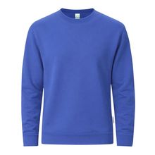 Sudadera Unisex de Algodón Orgánico Azul Xs