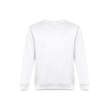 Sudadera Blanca Unisex 50% Algodón Blanco L
