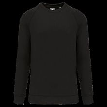 Sudadera algodón cuello redondo felpa Black Xs