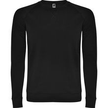 Sudadera básica de algodón Negro S