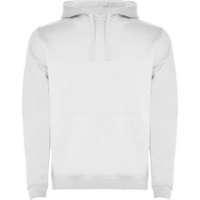 Sudadera con Capucha y Bolsillo Canguro Blanco Xs