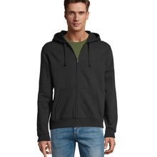 Sudadera Capucha Hombre 280gr Negro 3Xl