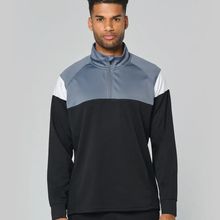 Sudadera de entrenamiento unisex Black / Sporty Grey Xs