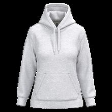 Sudadera de mujer con capucha y bolsillos Ash Heather Xs