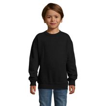 Sudadera Niño 280g Algodón-Poliéster Negro/ Negro Opaco XXL