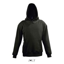 Sudadera Niño Capucha 280g Negro 3Xl
