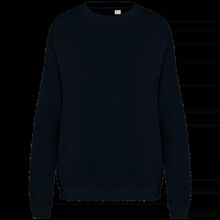 Sudadera oversize algodón orgánico Unisex Washed Black Xs