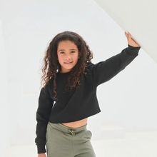 Sudadera oversize infantil Black 5/6 Ans