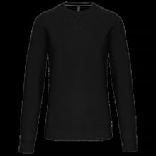 Sudadera Unisex color liso Black Xs