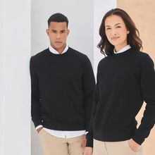Sudadera unisex eco corte regular Black Xs