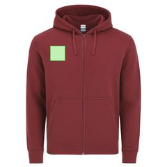 Sudadera adulto con cremallera y capucha | Area 2 | 80 x 80
