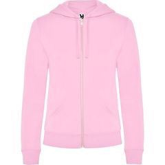 Sudadera de mujer con capucha forrada | PECHO_DERECHO | 130 x 200