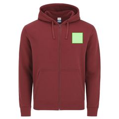 Sudadera adulto con cremallera y capucha | Area 1 | 80 x 80