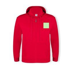 Sudadera Capucha y Cremallera | Area 1 | 80 x 80