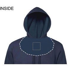 Sudadera Capucha Unisex Bolsillo Canguro | Dentro | 70 x 70