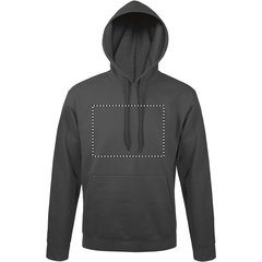 Sudadera Capucha Unisex Bolsillo Canguro | Frontal | 280 x 200