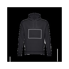 Sudadera Capucha Unisex Bolsillo Marsupial | Pecho | 280 x 200
