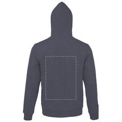 Sudadera con Cremallera y Capucha | Trasero | 280 x 400