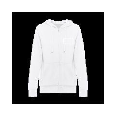 Sudadera Cremallera Mujer con Capucha | Lado izquierdo | 100 x 60