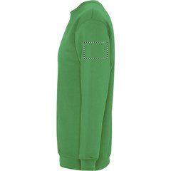 Sudadera Felpa Perchada 280g | Brazo Izquierdo | 100 x 70
