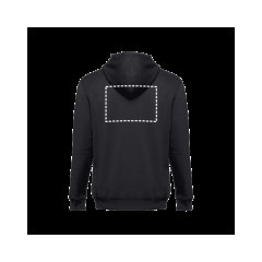 Sudadera Hombre con Capucha y Bolsillos | Espalda | 280 x 200