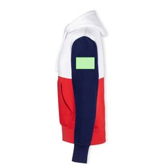 Sudadera Tricolor con Capucha | Area 4 | 80 x 50