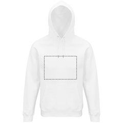 Sudadera Unisex con Capucha 280g | Frontal | 280 x 200