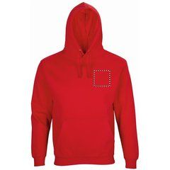 Sudadera Unisex Eco con Capucha | Pecho | 100 x 100