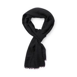 Suave foulard en extensa gama de colores Ribban Negro