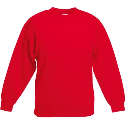 Sudadera básica infantil Red 5/6 Ans