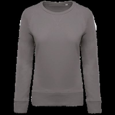 Sudadera algodón orgánico cuello redondo Storm Grey Xxl